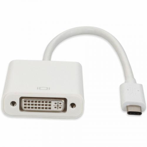 AddOn USB 3.1 (C) Male To DVI I (29 Pin) Female White Adapter Alternate-Image7/500