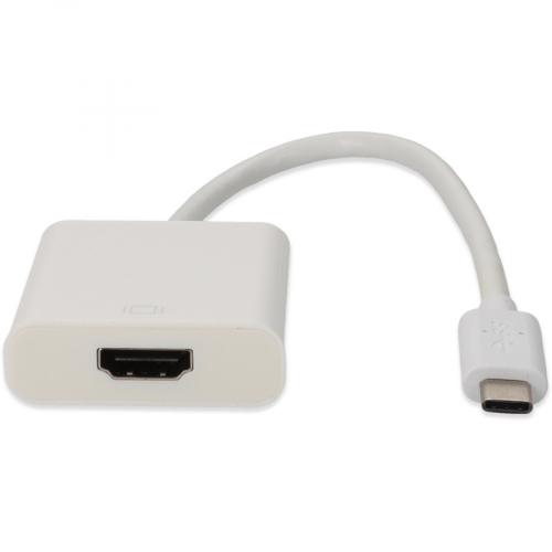 AddOn USB 3.1 (C) Male To HDMI Female White Adapter Alternate-Image7/500