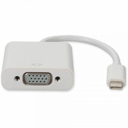 AddOn USB 3.1 (C) Male To VGA Female White Adapter Alternate-Image7/500