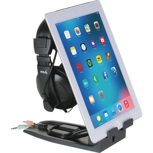 Allsop Headset Hangout, Universal Headphone Stand & Tablet Holder   (31661) Alternate-Image7/500
