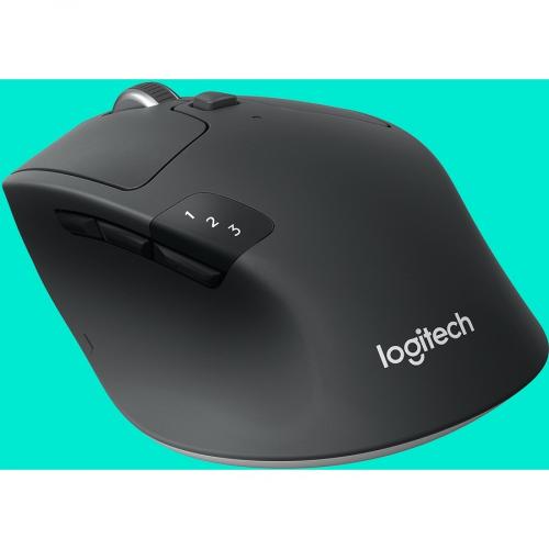 Logitech M720 Triathlon Multi Device Wireless Mouse   Bluetooth Connectivity   Easily Move Text, Images And Files   Hyper Fast Scrolling   10 Million Clicks   Up To 24 Month Battery Life Alternate-Image7/500