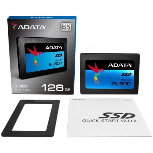 Adata Ultimate SU800 ASU800SS 128GT C 128 GB Solid State Drive   2.5" Internal   SATA (SATA/600)   Black Alternate-Image7/500