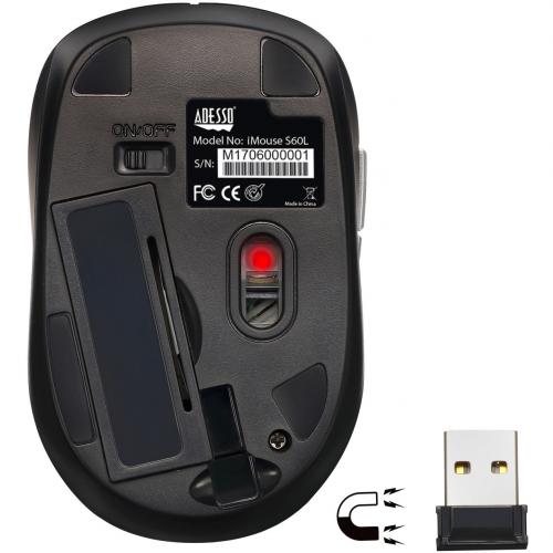 Adesso IMouse S60L   2.4 GHz Wireless Programmable Nano Mouse Alternate-Image7/500