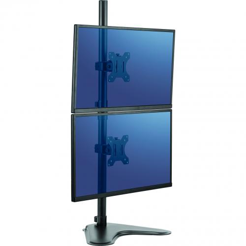 Fellowes Professional Series Freestanding Dual Stacking Monitor Arm Alternate-Image7/500
