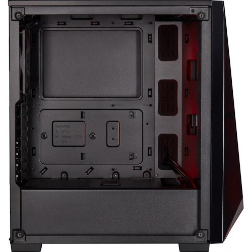 Corsair Carbide Series SPEC DELTA RGB Tempered Glass Mid Tower ATX Gaming Case   Black Alternate-Image7/500