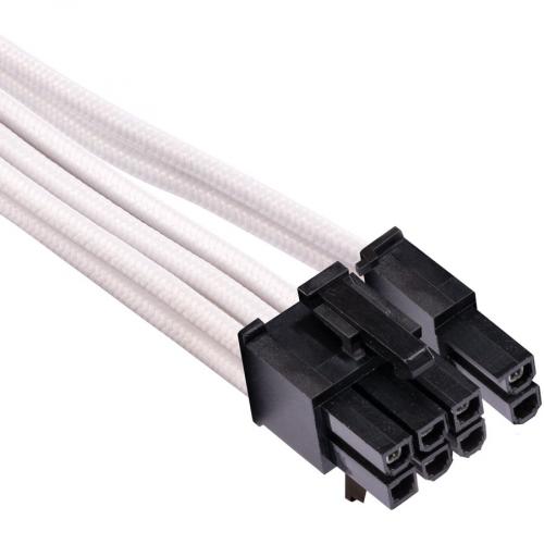 Corsair Premium Individually Sleeved PSU Cables Pro Kit Type 4 Gen 4   White Alternate-Image7/500