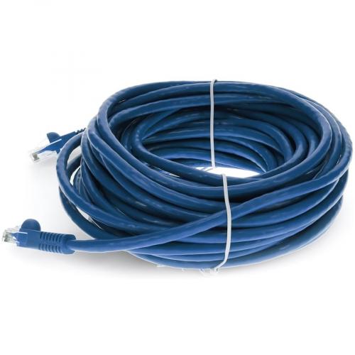 AddOn 15ft RJ 45 (Male) To RJ 45 (Male) Straight Blue Cat6 UTP PVC Copper Patch Cable Alternate-Image7/500