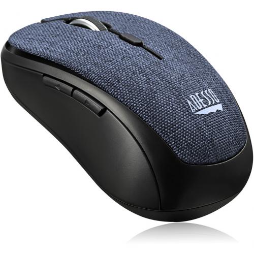 Adesso IMouse S80L   Wireless Fabric Optical Mini Mouse (Blue) Alternate-Image7/500