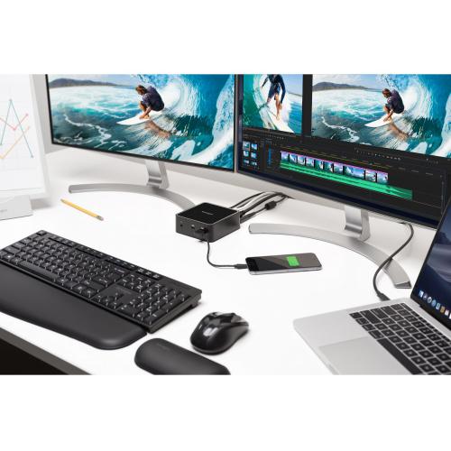 Kensington SD2400T Thunderbolt 3 Dual 4K Dock With Power Delivery Alternate-Image7/500