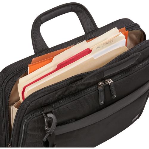 Case Logic NOTIBT 116 Carrying Case (Briefcase) For 15.6" Notebook   Black Alternate-Image7/500