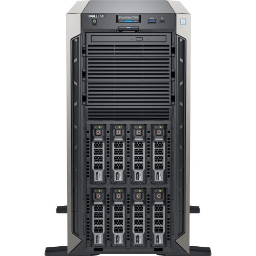 Dell EMC PowerEdge T340 5U Tower Server   1 X Intel Xeon E 2234 3.60 GHz   8 GB RAM   1 TB HDD   (1 X 1TB) HDD Configuration   Serial ATA Controller   1 Year ProSupport Alternate-Image7/500