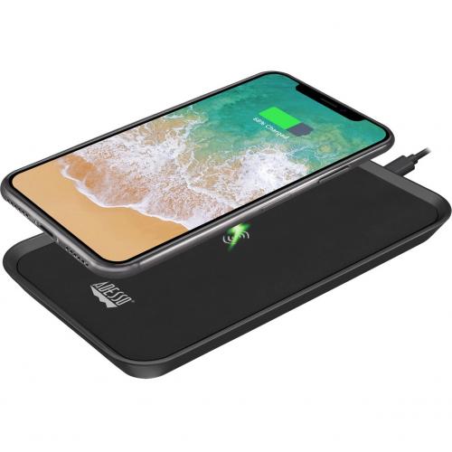 Adesso 10W Max Qi Certified 3 Coil Wireless Charging Pad Alternate-Image7/500
