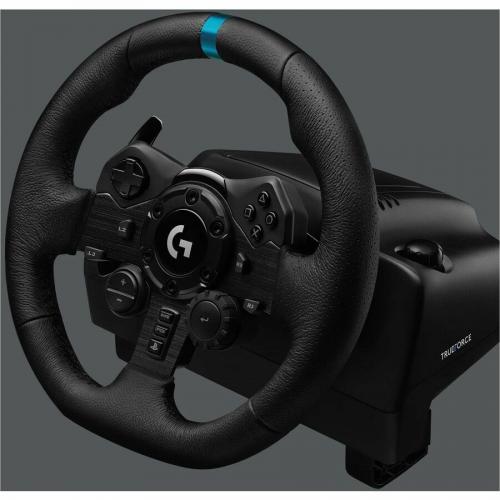 Logitech G923 Gaming Pedal/Steering Wheel Alternate-Image7/500