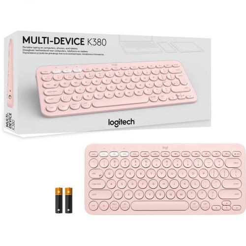 Logitech K380 Multi Device Bluetooth Keyboard Alternate-Image7/500