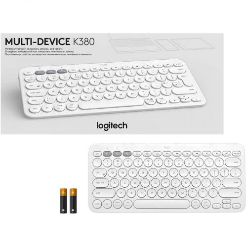 Logitech K380 Multi Device Bluetooth Keyboard Alternate-Image7/500
