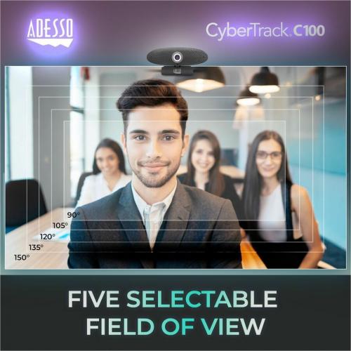 Adesso CyberTrack C100 Webcam Alternate Image7/500