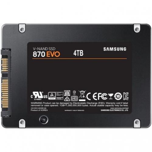 Samsung 870 EVO 4 TB Solid State Drive   2.5" Internal   SATA (SATA/600) Alternate-Image7/500