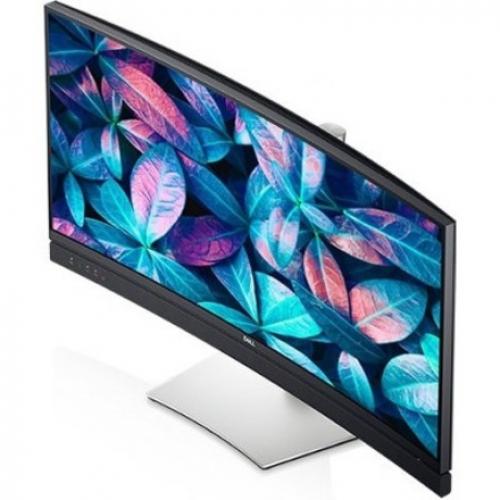 Dell C3422WE 34.1" WQHD Curved Screen Edge WLED LCD Monitor   21:9   Platinum Silver Alternate-Image7/500