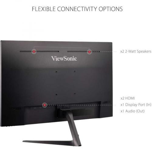 ViewSonic OMNI VX2718 P MHD 27 Inch 1080p 1ms 165Hz Gaming Monitor With FreeSync Premium, Eye Care, HDMI And DisplayPort Alternate-Image7/500