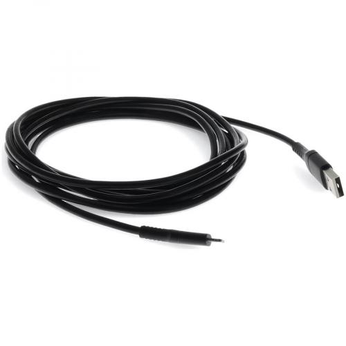 AddOn 1.0m (3.3ft) USB 2.0 (A) Male To Lightning Male Sync And Charge Black Cable Alternate-Image7/500