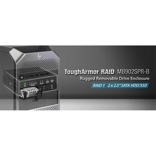 Icy Dock ToughArmor RAID MB902SPR B DAS Storage System Alternate-Image7/500