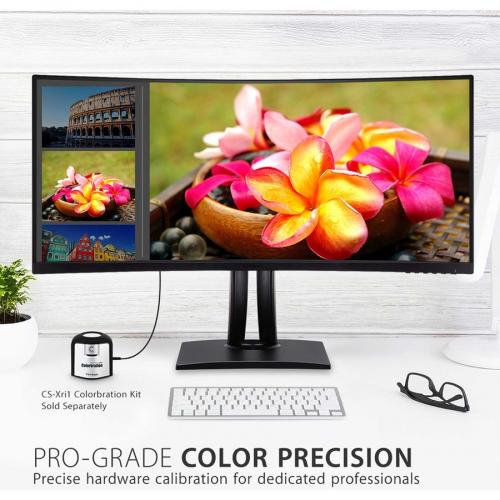 38" ColorPro 21:9 Curved WQHD+ IPS Monitor With 90W USB C, RJ45 And SRGB Alternate-Image7/500