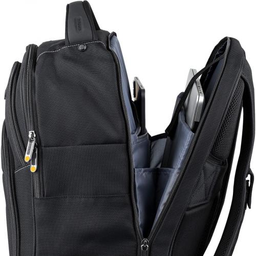 StarTech.com 17.3" Laptop Backpack W/ Removable Accessory Case, Professional IT Tech Backpack For Work/Travel/Commute, Nylon Computer Bag Alternate-Image7/500