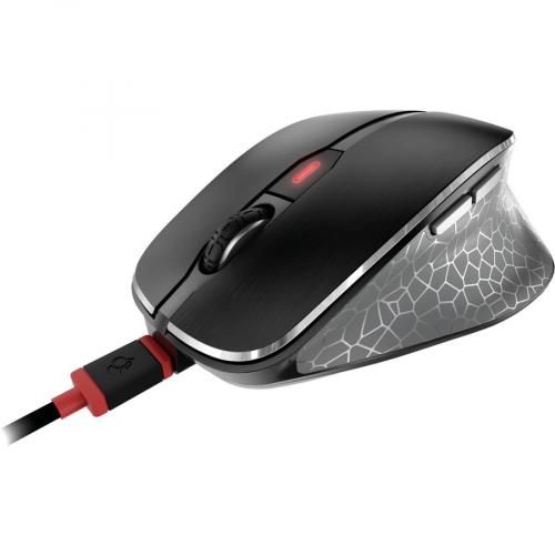 CHERRY MW 8C ERGO Rechargeable Black Wireless Mouse Alternate-Image7/500