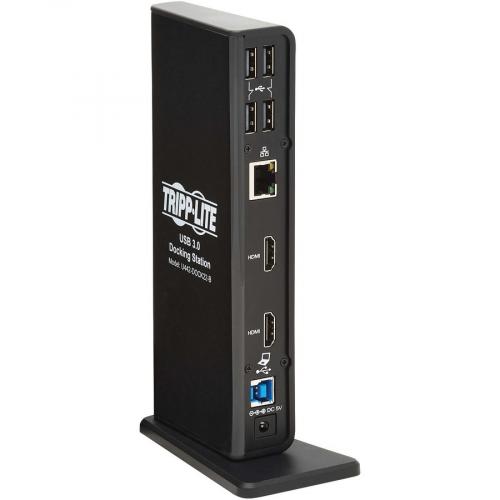 Tripp Lite By Eaton USB A / USB C Dual Display Docking Station   1080p 60 Hz HDMI USB 3.x (5Gbps) And USB 2.0 Hub Ports GbE Alternate-Image7/500