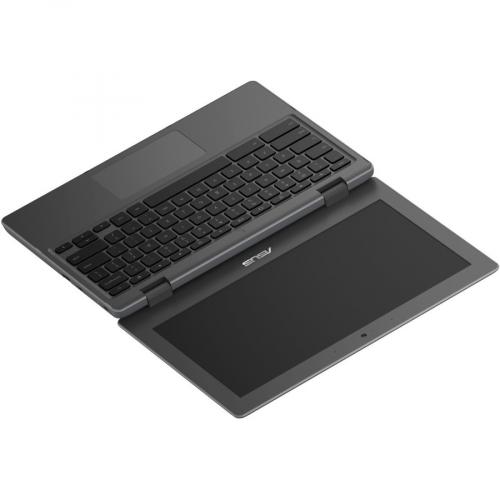Asus Chromebook Flip CR1 CR1100FKA YZ182T 11.6" Touchscreen Rugged Convertible 2 In 1 Chromebook   HD   1366 X 768   Intel Celeron N5100 Quad Core (4 Core) 1.10 GHz   8 GB Total RAM   32 GB Flash Memory   Dark Gray Alternate-Image7/500