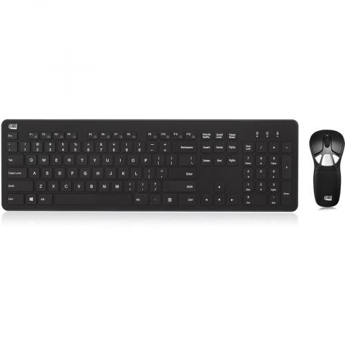 Adesso Air Mouse Go Plus With Full Size Keyboard Alternate-Image7/500