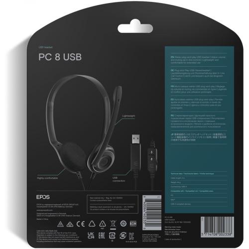 EPOS PC 8 USB Headset Alternate-Image7/500