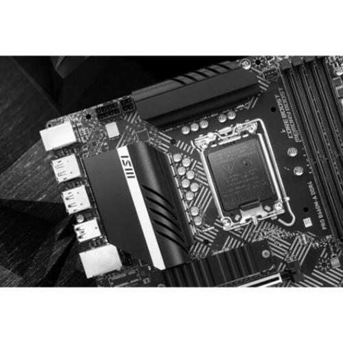 MSI PRO B660M A DDR4 Desktop Motherboard   Intel B660 Chipset   Socket LGA 1700   Intel Optane Memory Ready   Micro ATX Alternate-Image7/500