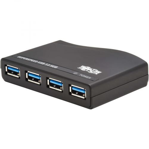 Tripp Lite By Eaton 4 Port USB A Mini Hub   USB 3.x (5Gbps), International Plug Adapters Alternate-Image7/500