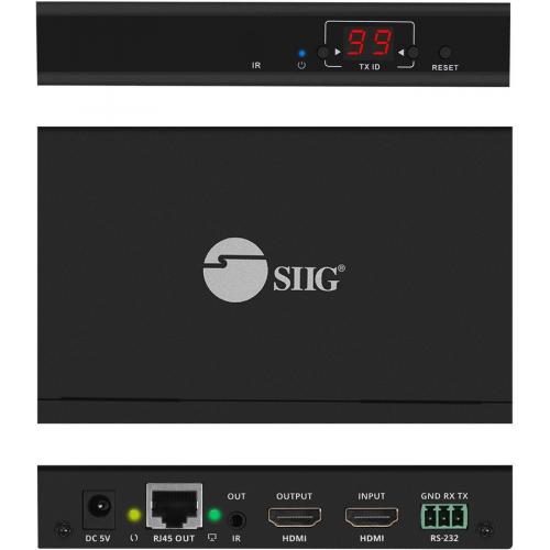 SIIG 1080p HDMI Over IP Extender With IR   Encoder (TX) Alternate-Image7/500