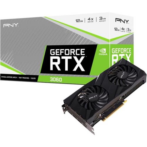 PNY NVIDIA GeForce RTX 3060 Graphic Card   12 GB GDDR6 Alternate-Image7/500
