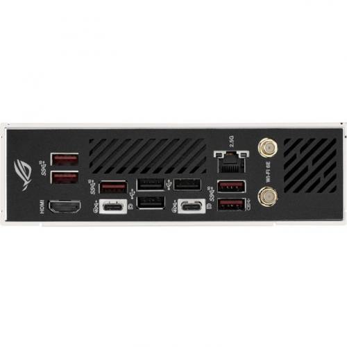 Asus ROG Strix X670E I GAMING WIFI Gaming Desktop Motherboard   AMD X670 Chipset   Socket AM5   Mini ITX Alternate-Image7/500