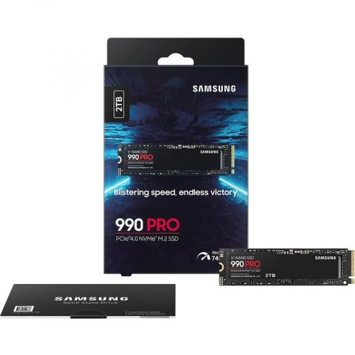 Samsung 990 PRO MZ V9P2T0B/AM 2 TB Solid State Drive   M.2 2280 Internal   PCI Express NVMe (PCI Express NVMe 4.0 X4) Alternate-Image7/500