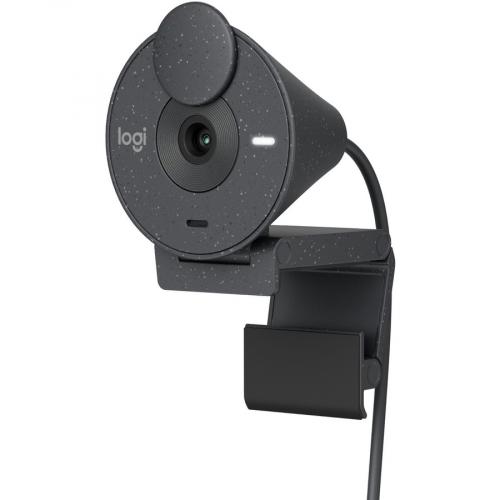 Logitech BRIO Webcam   2 Megapixel   30 Fps   Graphite   USB Type C   Retail Alternate-Image7/500
