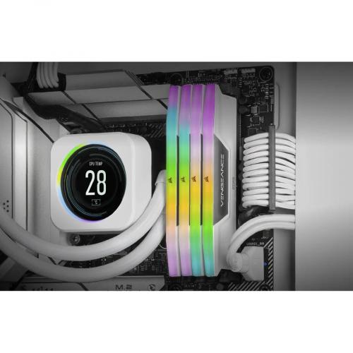 Corsair Vengeance RGB 32GB (2 X 16GB) DDR5 SDRAM Memory Kit Alternate-Image7/500