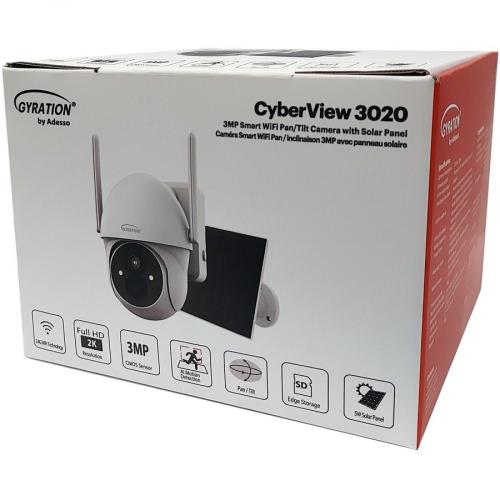 Gyration Cyberview Cyberview 3020 3 Megapixel Indoor/Outdoor Network Camera   Color   White Alternate-Image7/500