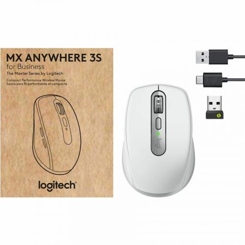 Logitech MX Anywhere 3S For Business   Wireless Mouse Alternate-Image7/500