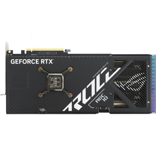 Asus GeForce RTX 4070 ROG Strix OC 12GB Graphic Card   12 GB GDDR6X   2.64 GHz Boost Clock   PCI Express 4.0   3x Displayport, 2x HDMI   ASUS GPU Tweak III & GeForce Game Ready Driver & Studio Driver Alternate-Image7/500