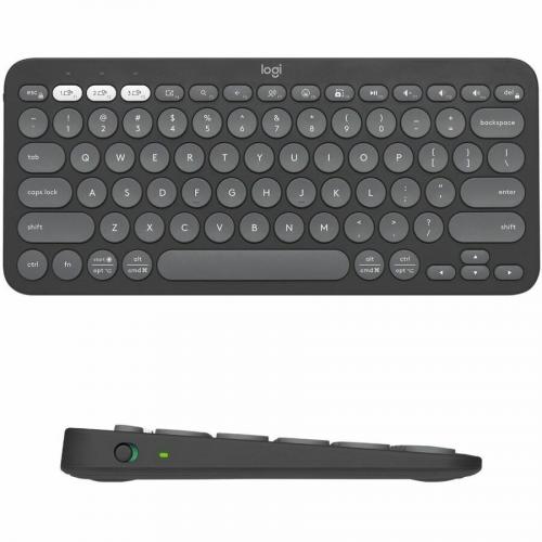 Logitech Pebble Keys 2 K380s Multi Device Bluetooth Wireless Keyboard Alternate-Image7/500