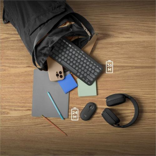 Logitech Pebble 2 Combo For Mac Wireless Keyboard And Mouse Alternate-Image7/500