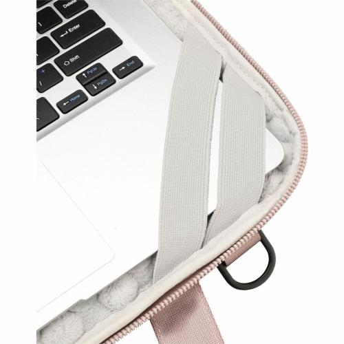 Swissdigital Design Carrying Case (Sleeve) For 14" Apple Notebook, MacBook Pro, Smartphone, Tablet, Digital Text Reader   Pink, Pale Pink Alternate-Image7/500