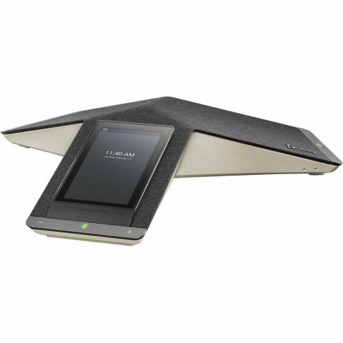 Poly Trio C60 IP Conference Station   Corded/Cordless   Wi Fi, Bluetooth   Tabletop   Black   TAA Compliant Alternate-Image7/500