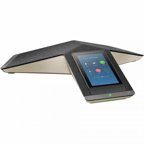 Poly Trio C60 IP Conference Station   Corded/Cordless   Wi Fi   Tabletop   Black   TAA Compliant Alternate-Image7/500