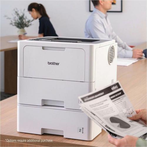 Brother HL L6210DW Business Monochrome Laser Printer With Large Paper Capacity, Wireless Networking, And Duplex Printing Alternate-Image7/500