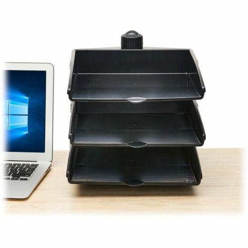Tripp Lite By Eaton 3 Tray Document Holder With Desktop Clamp Swivel   TAA Alternate-Image7/500